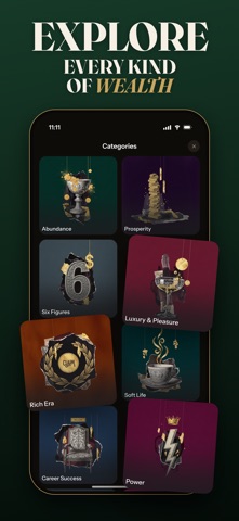 Wealthy: Money Affirmations Screenshot 3 of 8