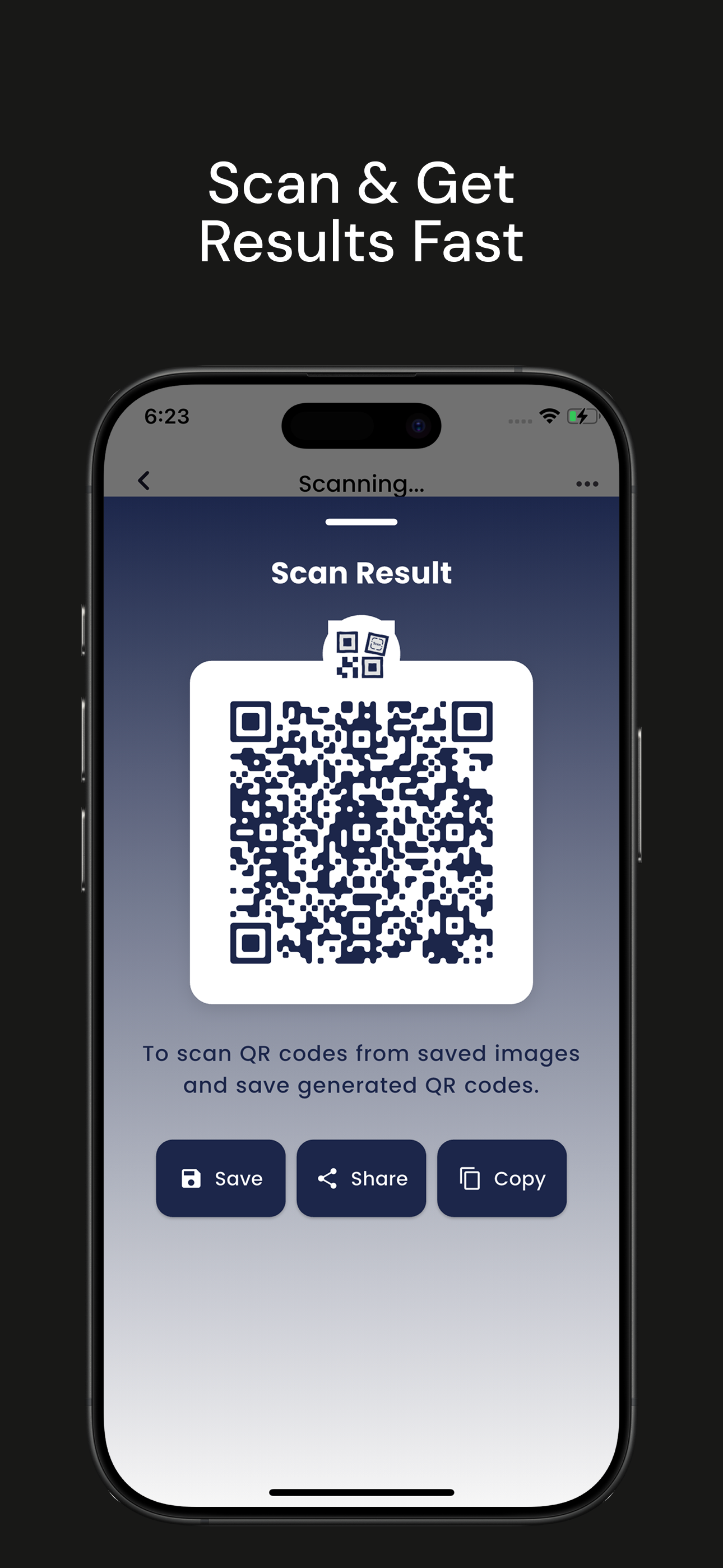 Easy QR Code Scanner Generator screenshot 6