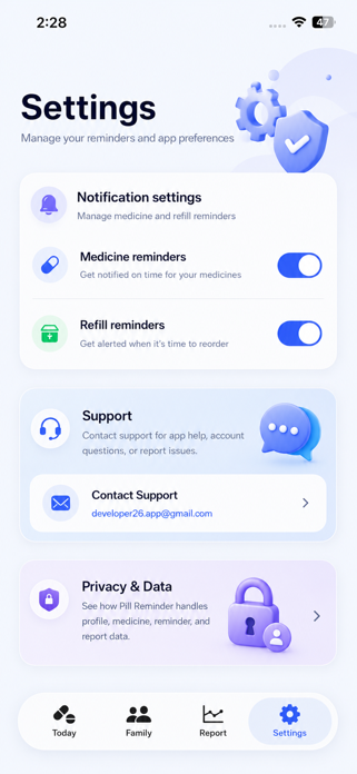 Pill Reminder Offline Screenshot 8 of 8
