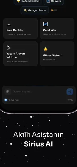 Sirius AI - Gökyüzünü Keşfet screenshot 4