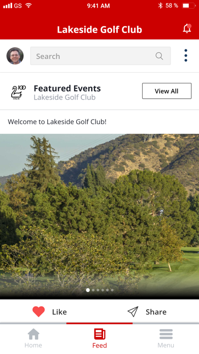 Lakeside Golf Club. Screenshot