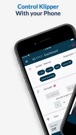 Mobileraker - Klipper UI screenshot 1