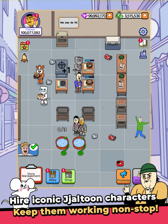 Alley Restaurant Tycoon