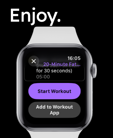 Haptic Fit - Workout Builder