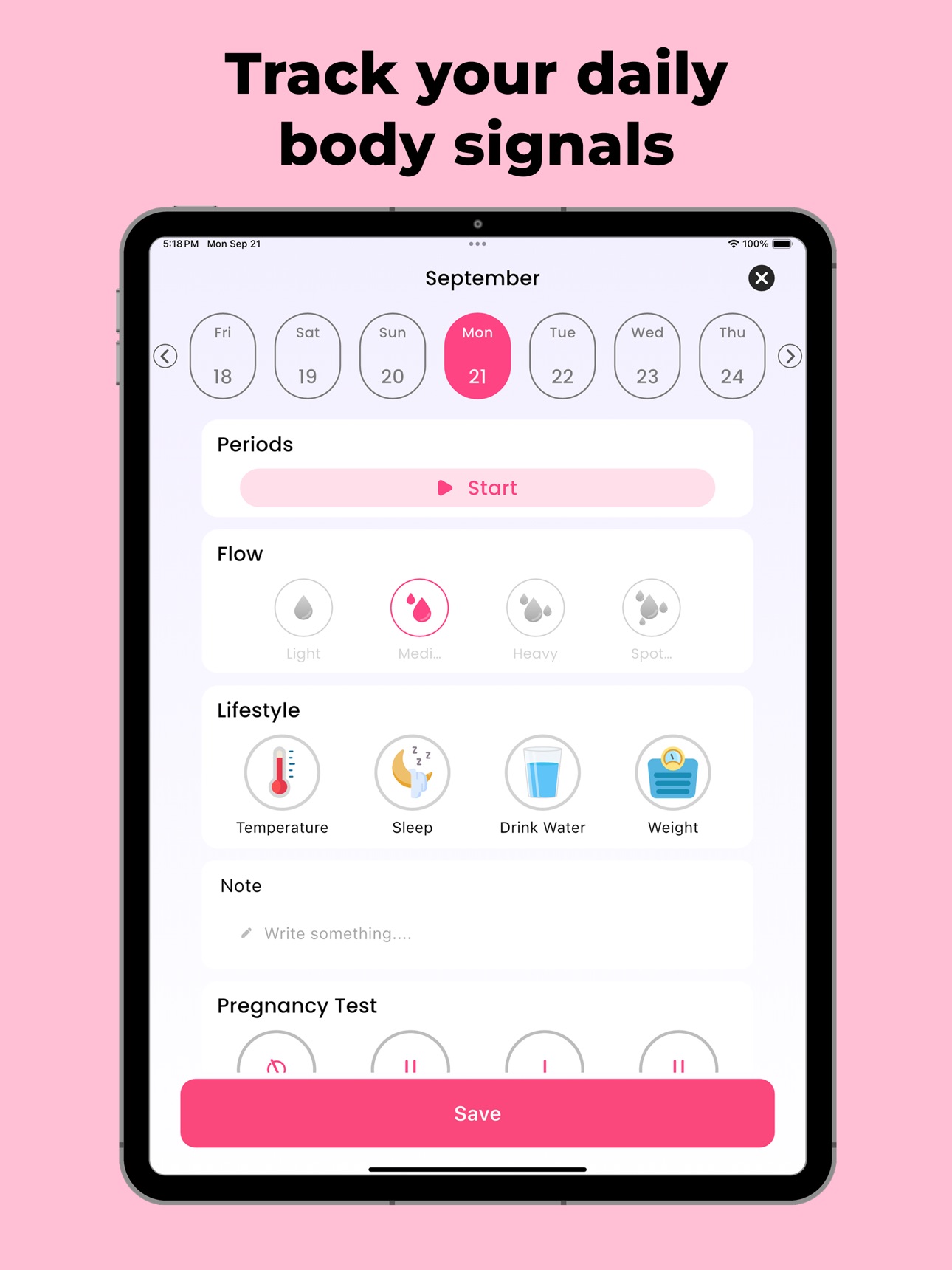 Screenshot 9 of Period Tracker:Period calendar