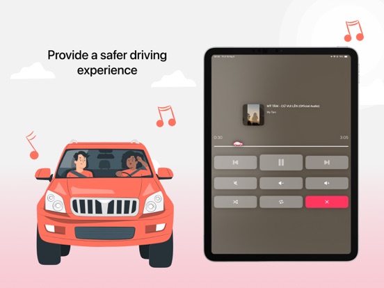 9Tube: Music and Video iPad screenshot 4 - Music app