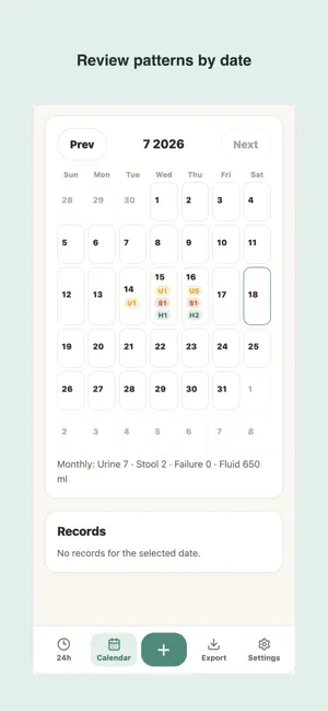 Voiding Log screenshot 3