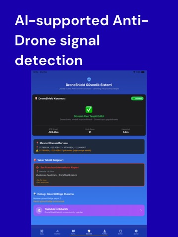 DronePeak: Drone Weather & Map iPad screenshot