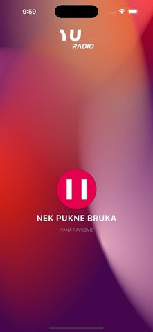 YU Radio iPhone screenshot
