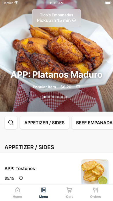 Tico's Empanadas Screenshot