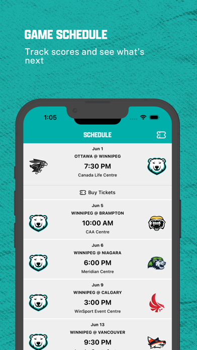 Winnipeg Sea Bears Screenshot 4 - AppWisp.com