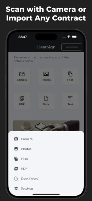 Clearsign: Sign Documents & AI screenshot 4