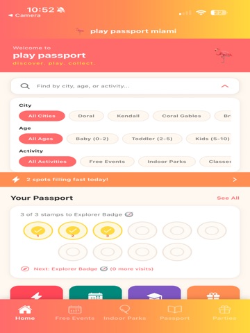 Play Passport Miami iPad screenshot