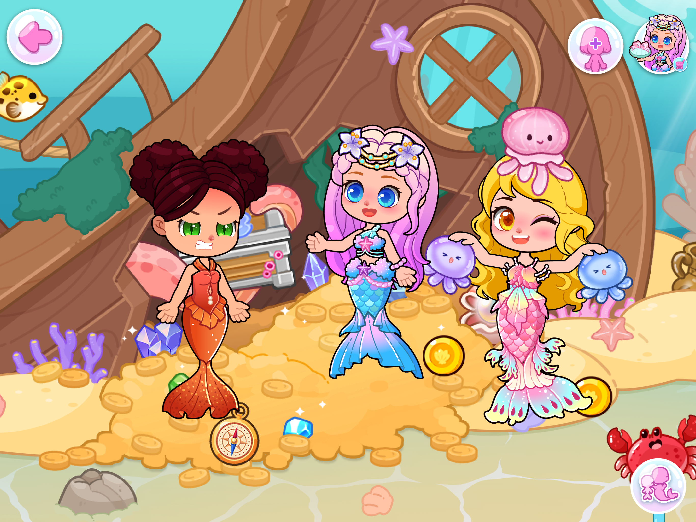Pawzii Mermaid Life screenshot 8