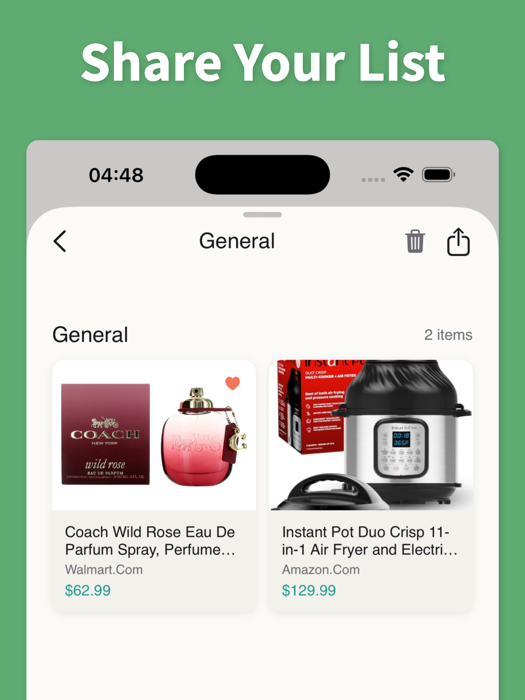 Crave - Wishlist App