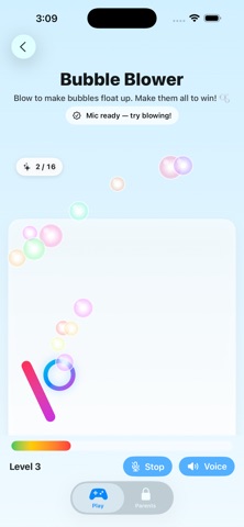 Oral Motor Play iPhone screenshot