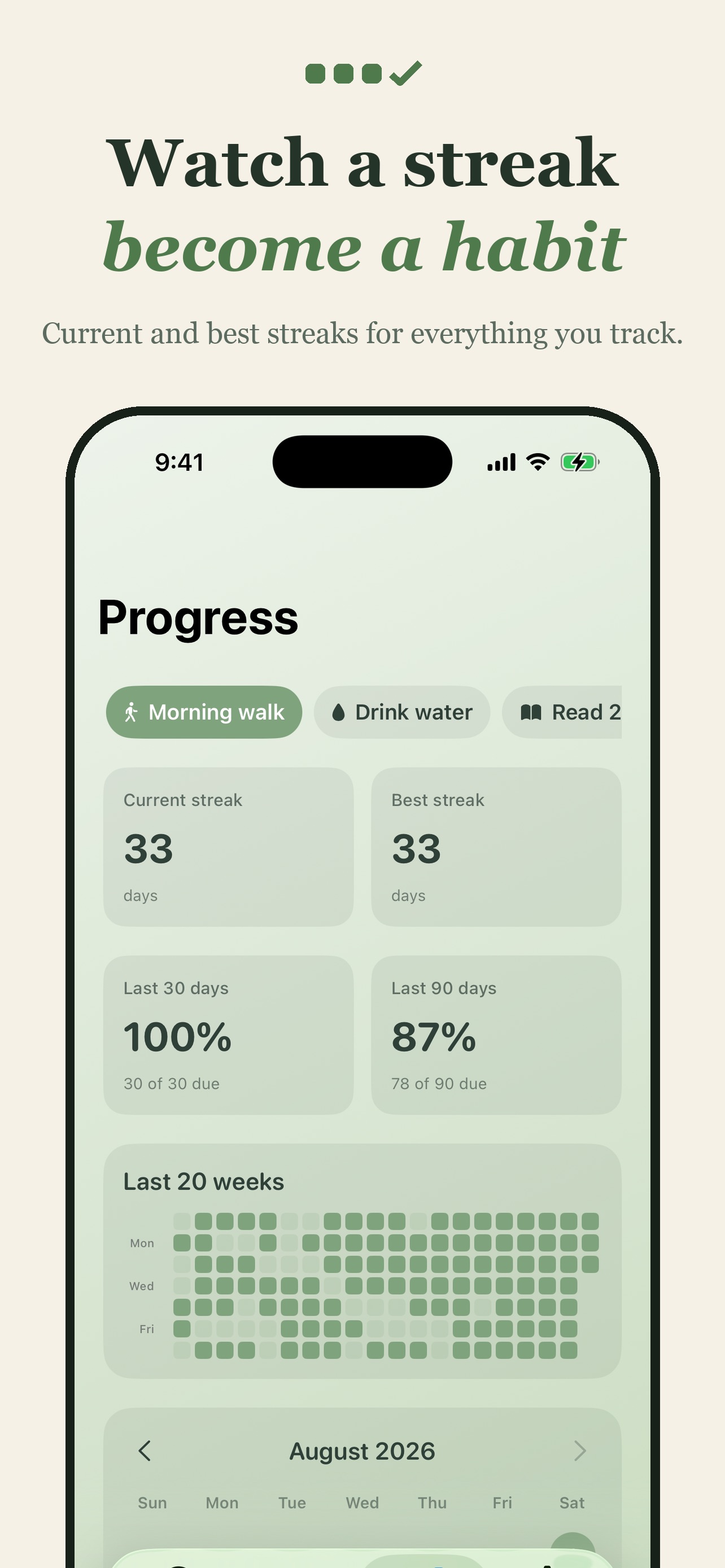 Screenshot 2 of Little Wins: Habit Tracker