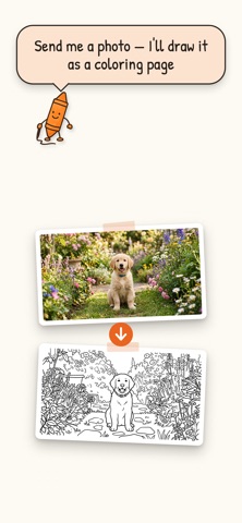 Doodly Pages: AI Coloring Screenshot 1 of 4
