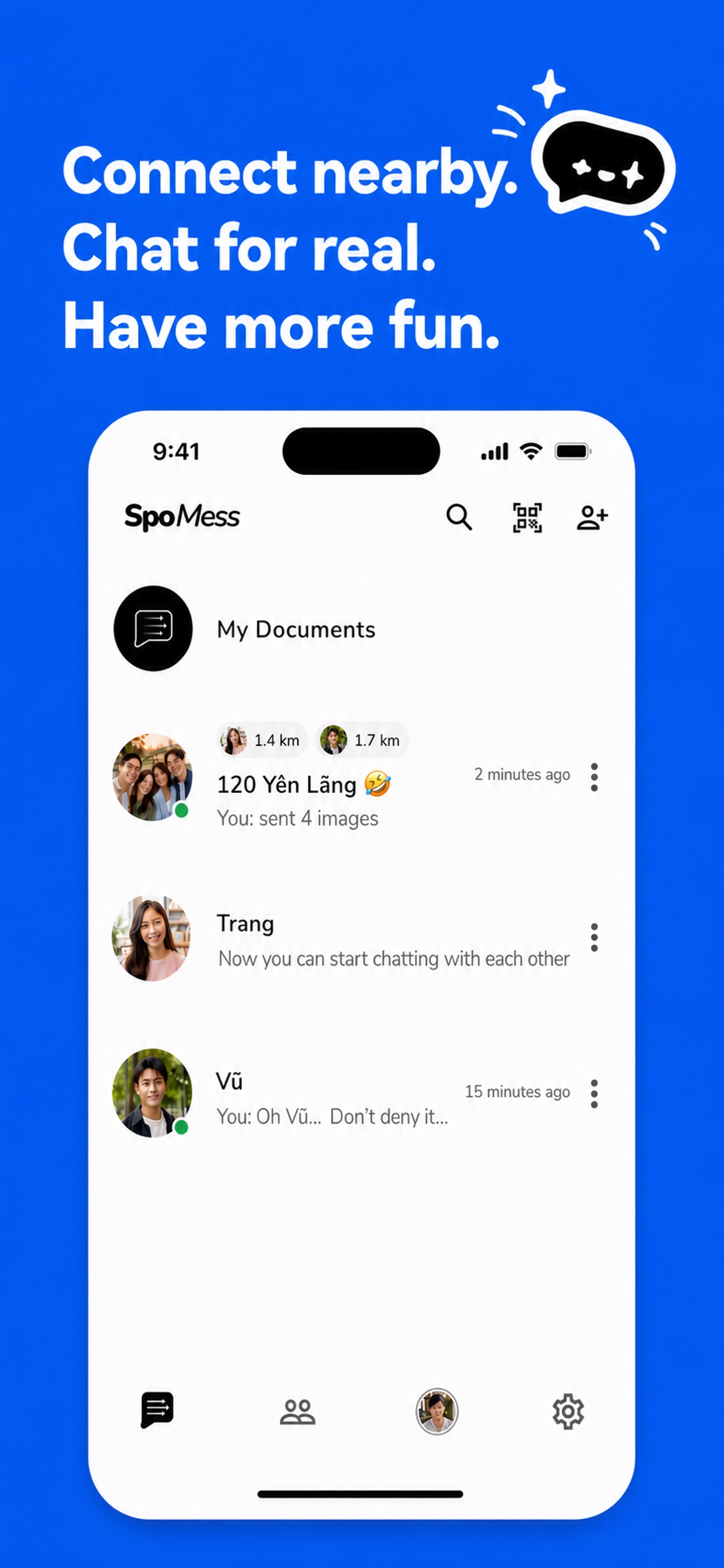 Screenshot 1 of SpoMess