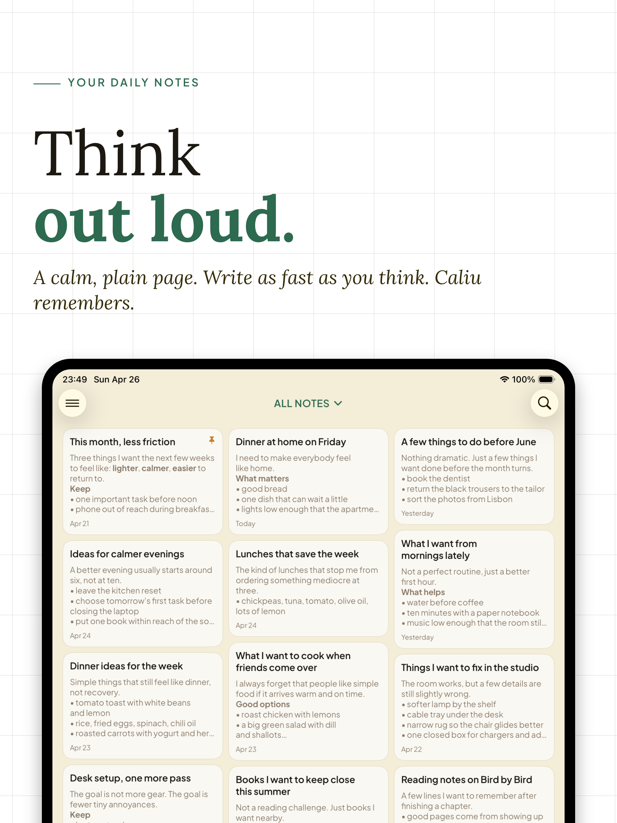 Caliu - Markdown Notes screenshot 9