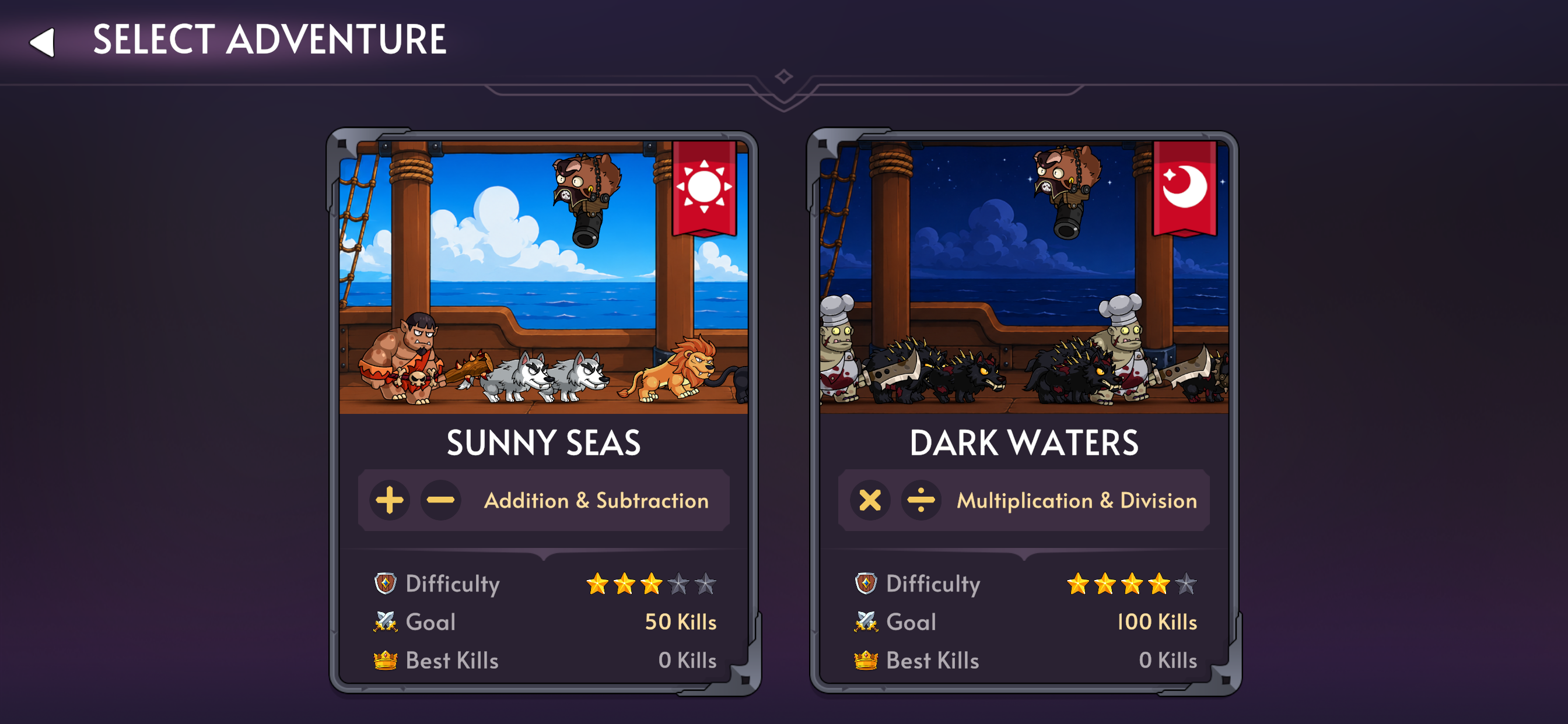 Pirate Pig Math Challenge screenshot 2