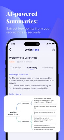 AI Notes for Watch - WristNote Screenshot 4 of 4