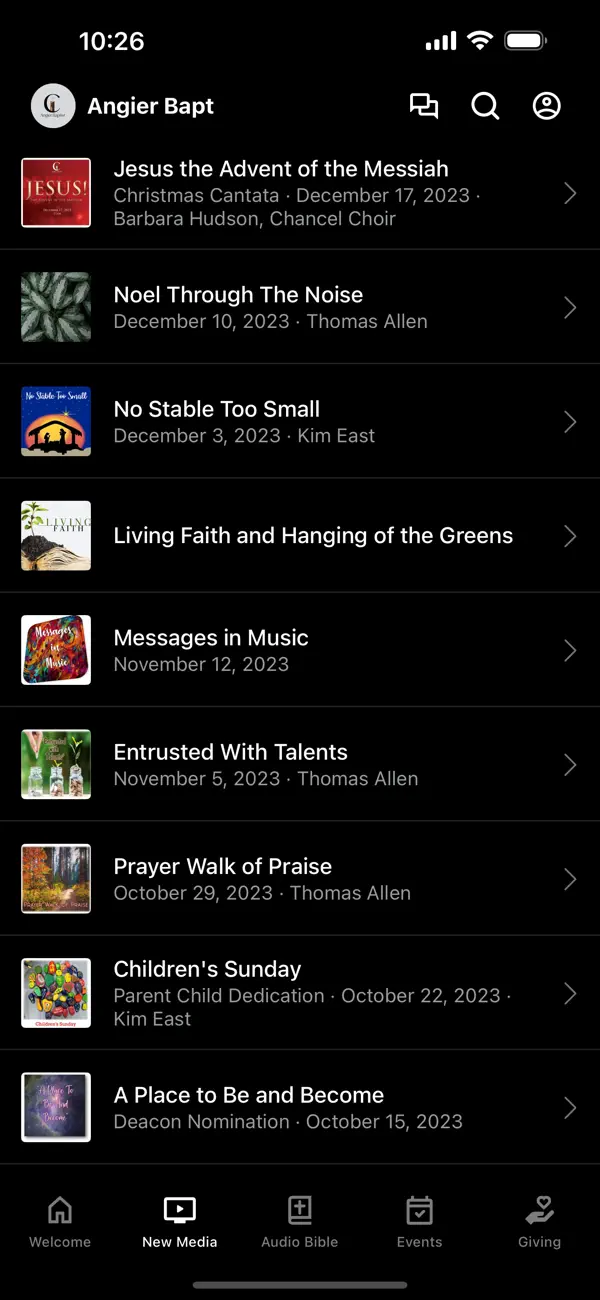 Screenshot #2 pour Angier Baptist Church