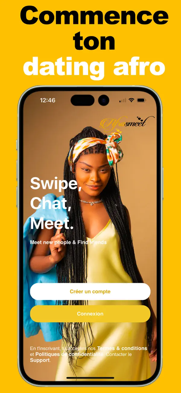 Screenshot #1 pour Afrosmeet – Rencontre Afro