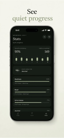 Habit Tracker - Ritual Grove screenshot