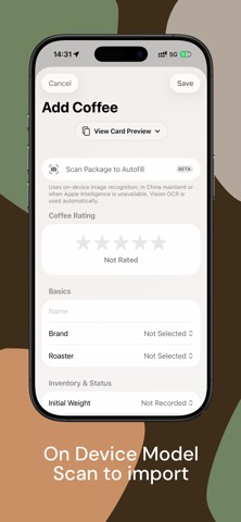Coffee Bean Vault iPhone screenshot