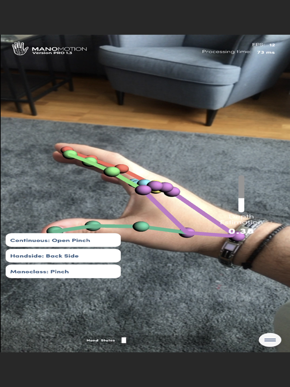 Screenshot #6 pour ManoMotion Tech Pro