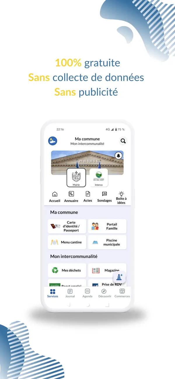 Screenshot #2 pour IntraMuros: Info du territoire