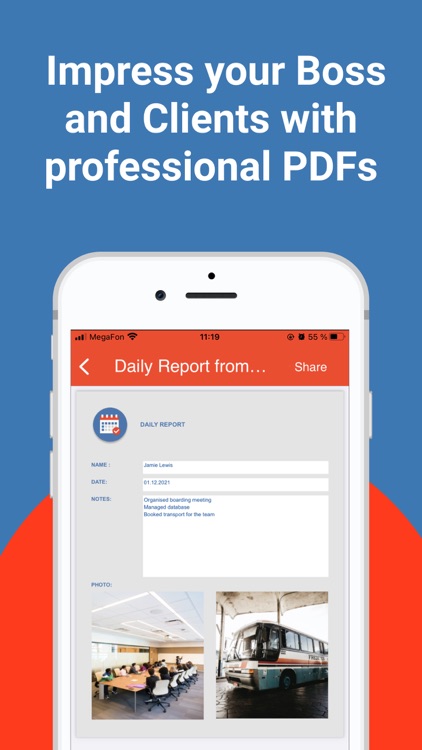 My Daily Report App