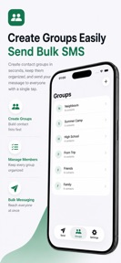 Group SMS: Bulk Text Messaging screenshot