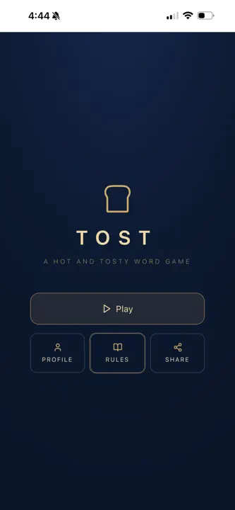 Tost (Word Game) screenshot 1