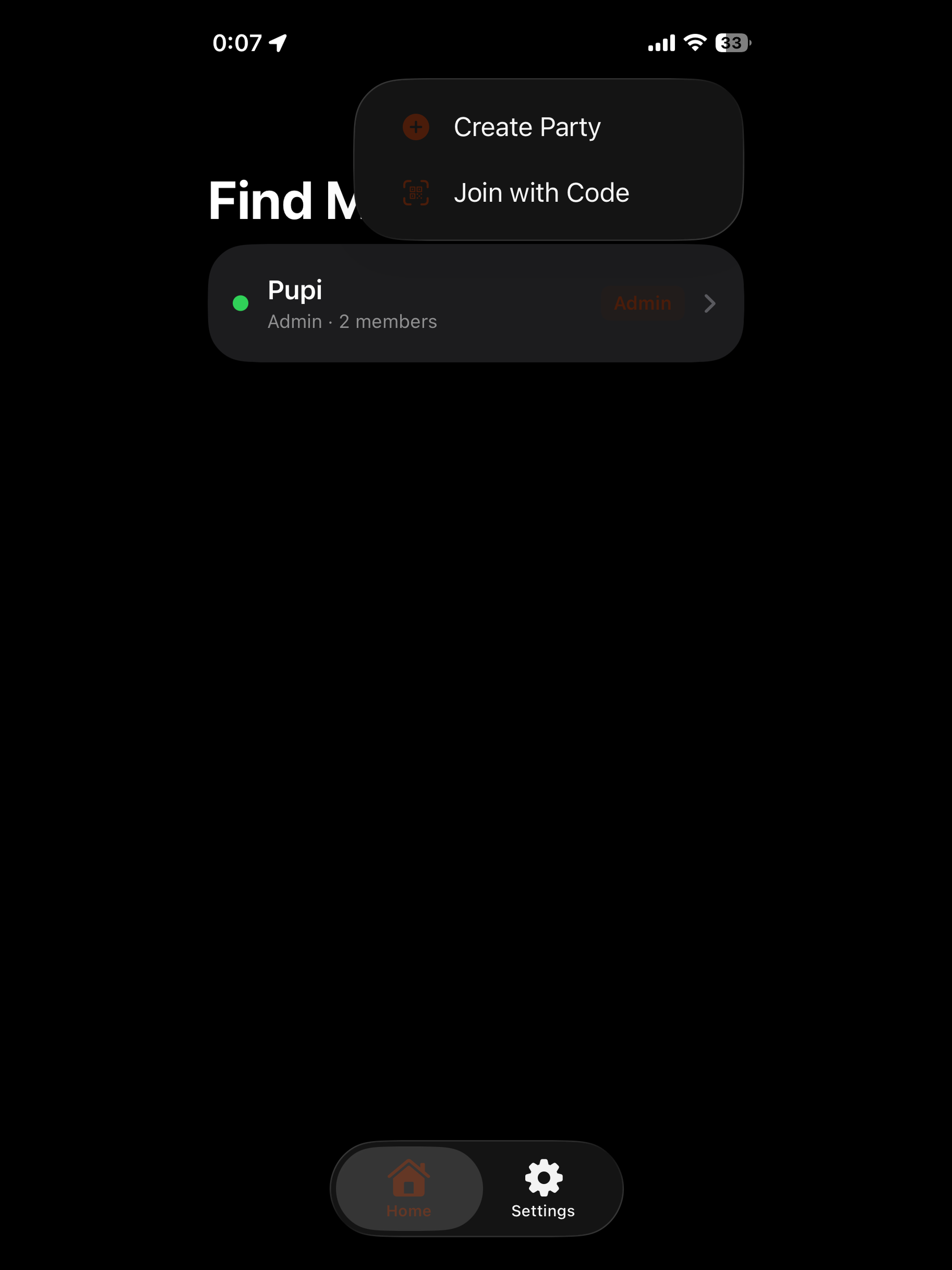 Find Mates - Group Tracker