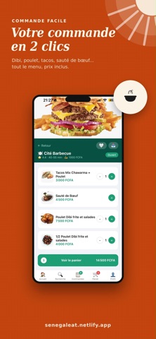 SenegalEat screenshot
