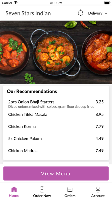 Seven Stars Indian Screenshot