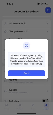 Swaplyf screenshot