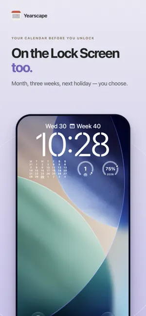 Yearscape: Calendar Widgets screenshot 3