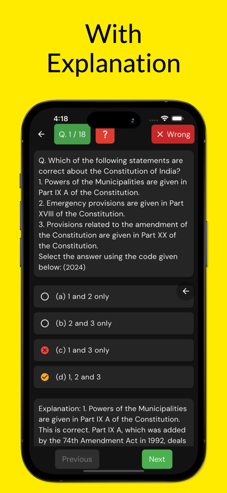 UPSC Factory : Quiz & Papers screenshot 3