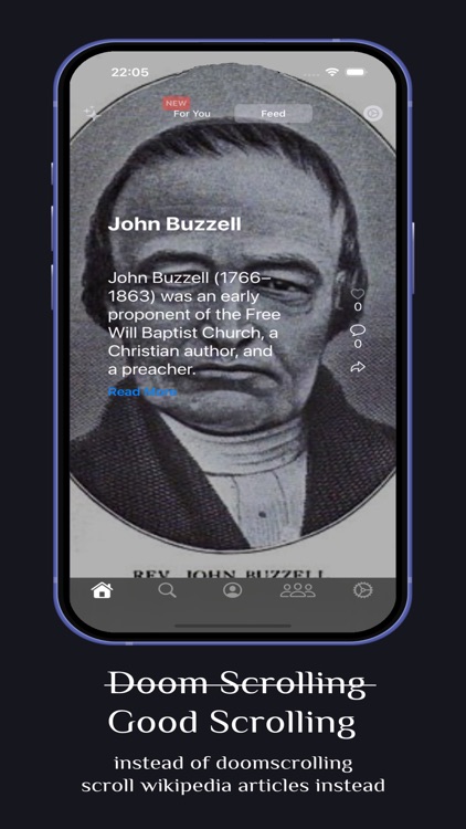 WikiTok - Scroll, Read & Learn