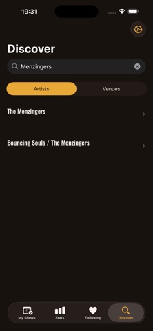 Rail: Setlist & Concert Log Screenshot 4 of 7