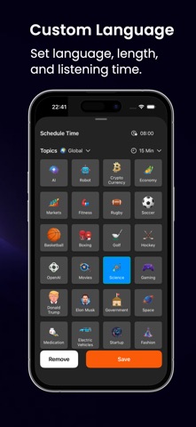 Goose Pod - AI News Podcast iPhone screenshot
