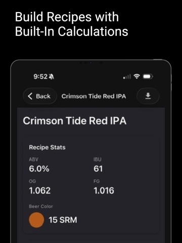 Build a Beer iPad screenshot