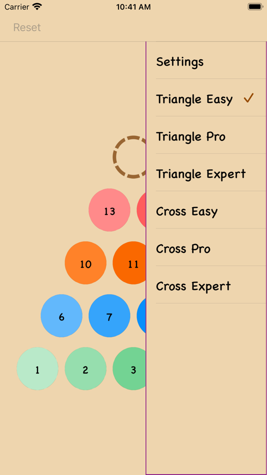 #3. Peg Elimination (iOS) Av: NovaNext