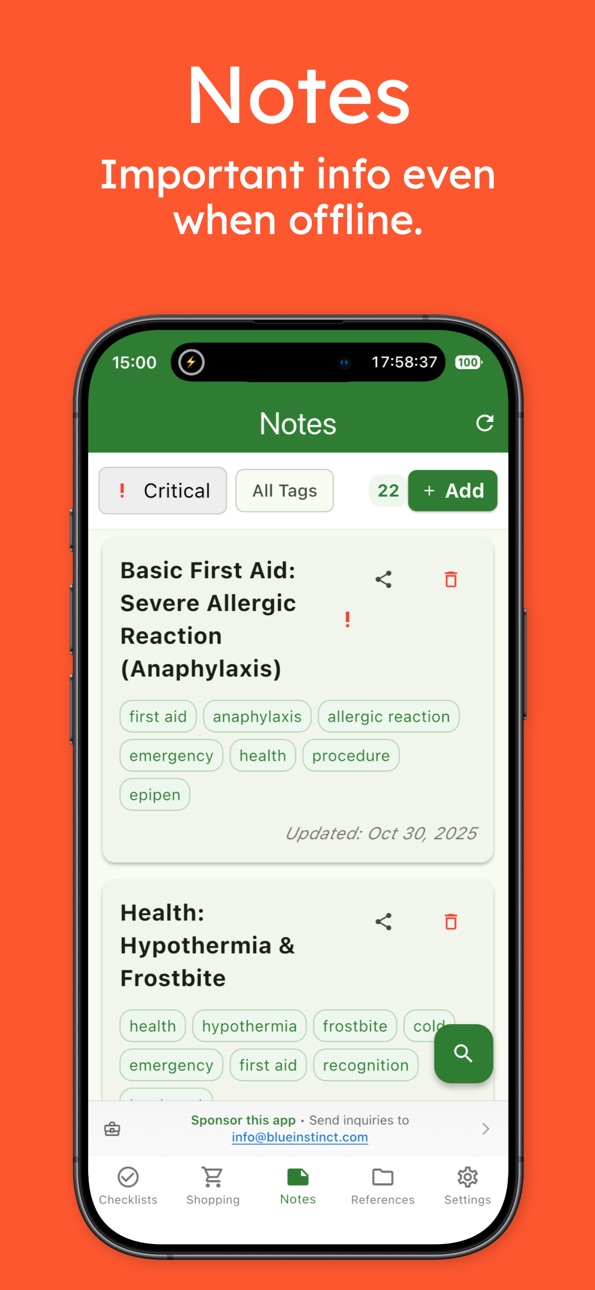 iPhone screenshot