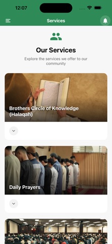 Reading Mosque iPhone screenshot