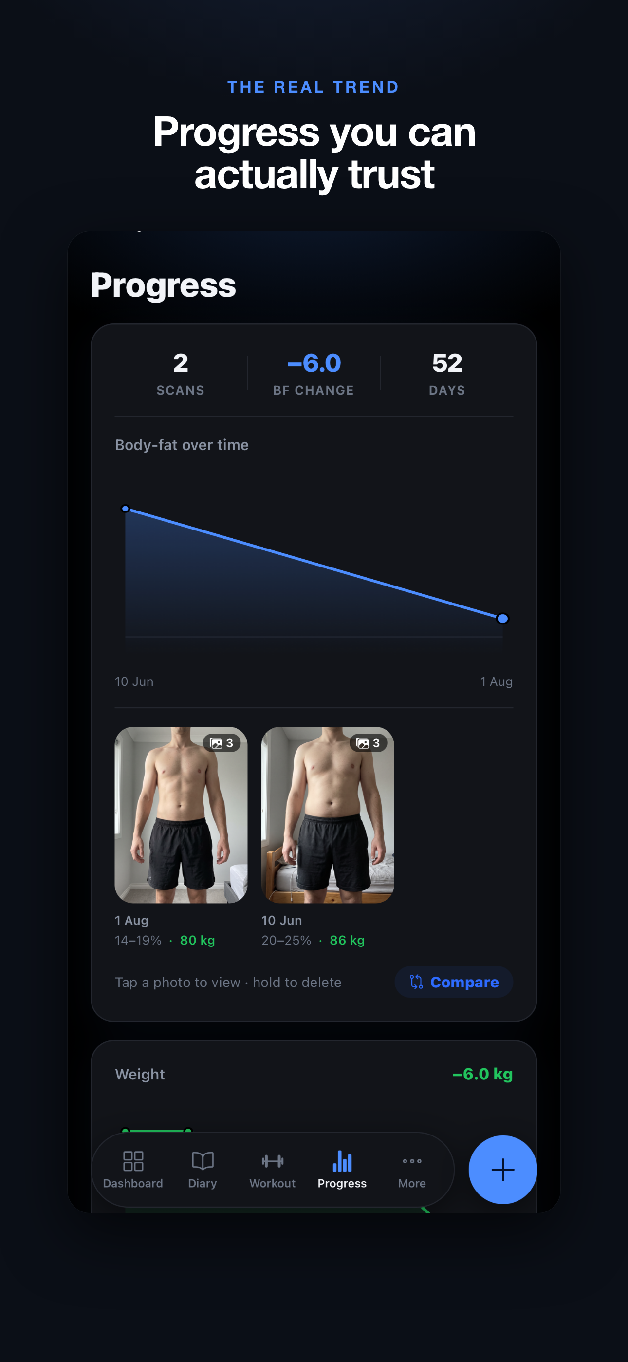Aptus: Body & Fitness Tracker screenshot 4