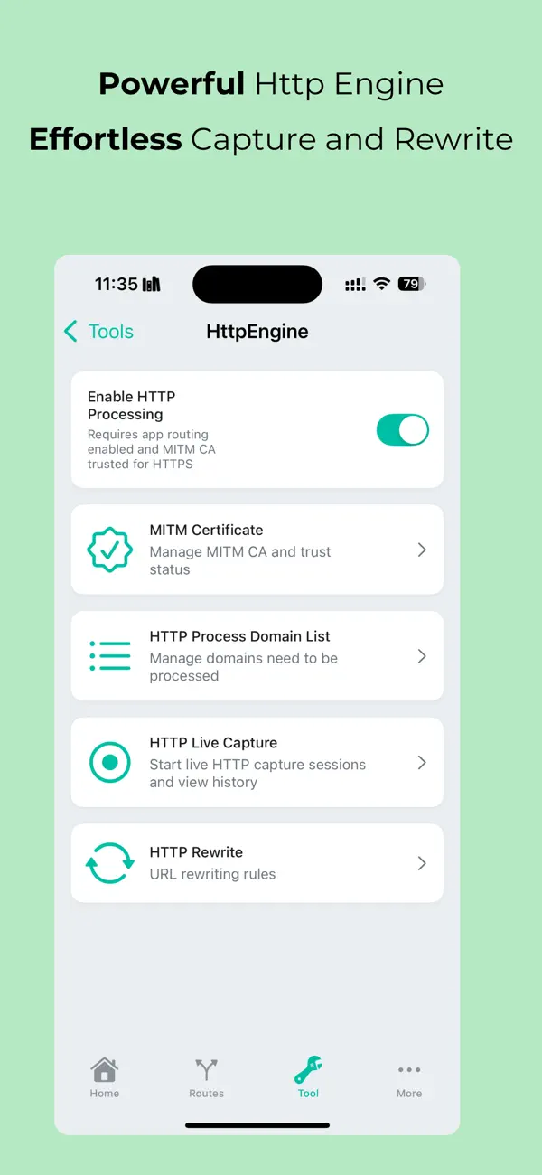 #3. MintFlow NetStack (iOS) Ved: GalaxNet Ltd.